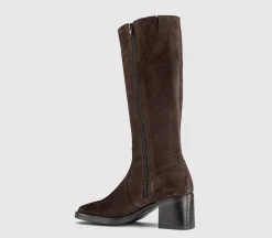 Karamel Knee High Block Heel Boots