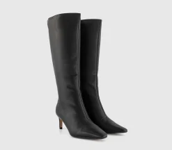 Karina Kitten Heel Knee High Boots