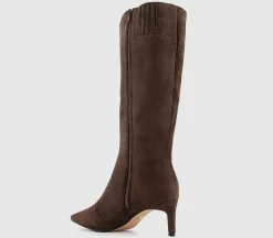 Karina Kitten Heel Knee High Boots