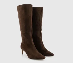 Karina Kitten Heel Knee High Boots