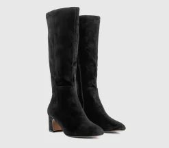 Karlie Block Heel Knee High Boots