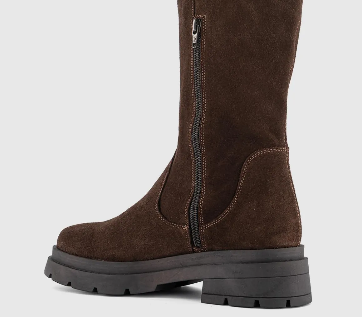 Kash Chunky Knee High Boots