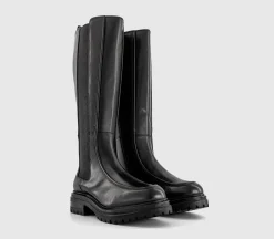 Kasper Cleated Knee High Chelsea Boots