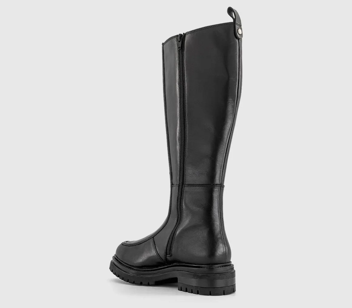 Kasper Cleated Knee High Chelsea Boots