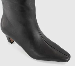 Kensington Curve Heel Knee High Boots