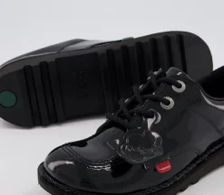 Kick Lo Patent Youth Shoes