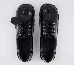 Kick Lo Patent Youth Shoes
