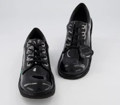 Kick Lo Patent Youth Shoes