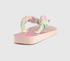 Kids Fluffy Flip Flops