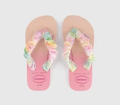 Kids Fluffy Flip Flops
