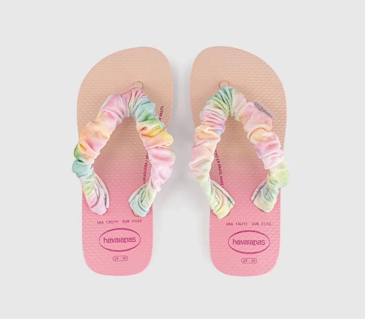 Kids Fluffy Flip Flops