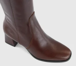 Kleo Block Heel Knee High Boots