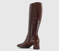 Kleo Block Heel Knee High Boots