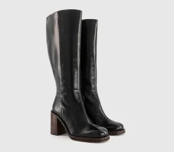 Kora Heeled Platform Knee High Boots