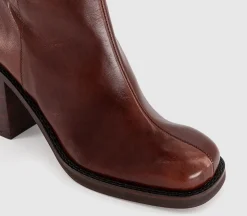 Kora Heeled Platform Knee High Boots