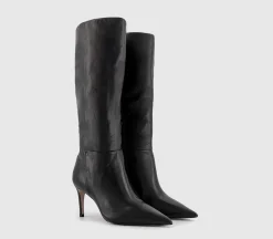 Kreed Point Toe Knee High Boot