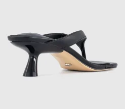 Krista Toe Post Kitten Heeled Sandals