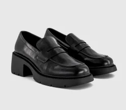 Mabel Chunky Heeled Loafers