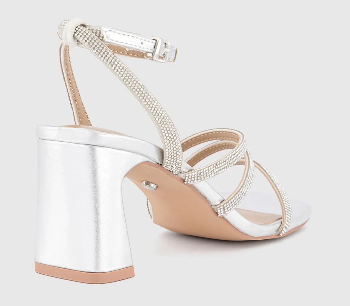 Macey Asymmetric Strappy Heeled Sandals