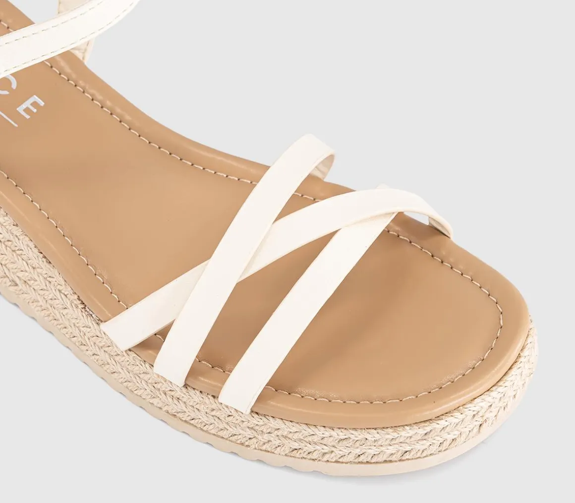 Magnolia Strappy Espadrille Wedges
