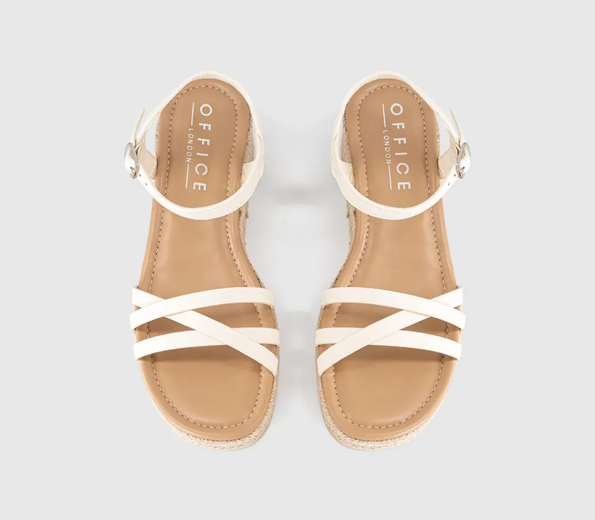 Magnolia Strappy Espadrille Wedges