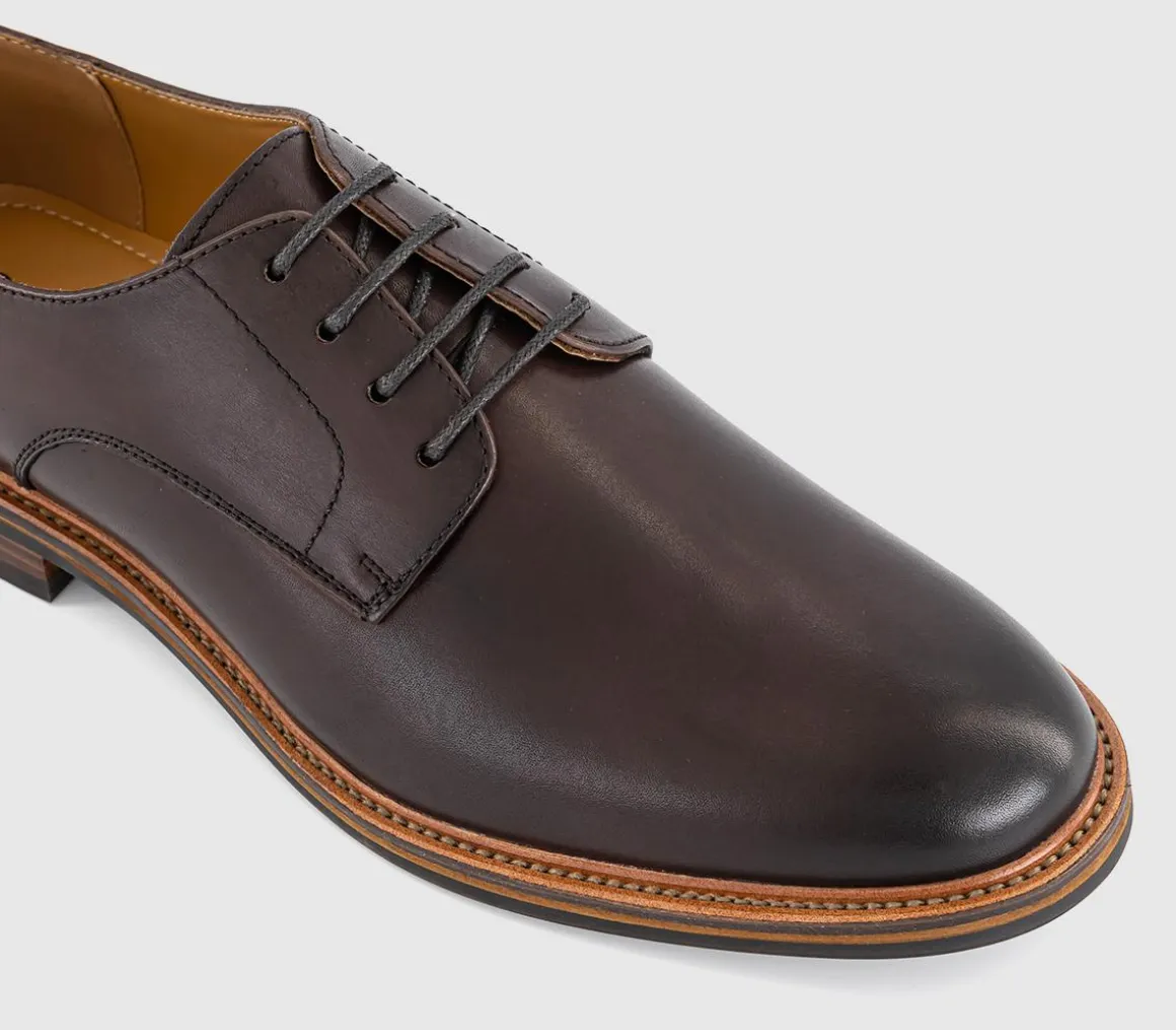 Magnus Round Toe Derby Shoes