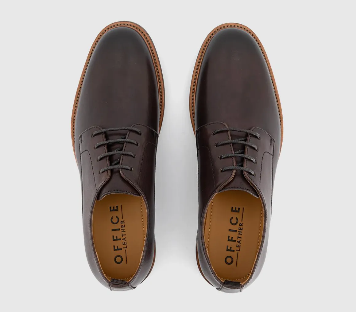 Magnus Round Toe Derby Shoes