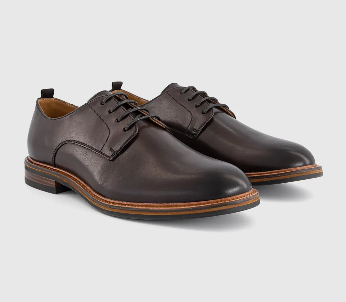 Magnus Round Toe Derby Shoes