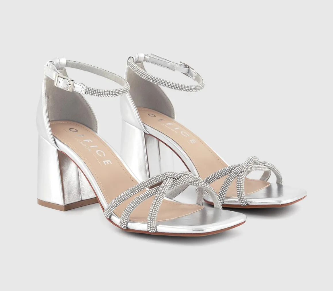 Mahlia Embellished Block Heels