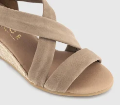 Maiden Cross Strap Espadrille Wedge