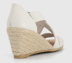 Maiden Cross Strap Espadrille Wedges