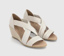 Maiden Cross Strap Espadrille Wedges
