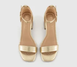Makaya Two Part Block Heel Sandals