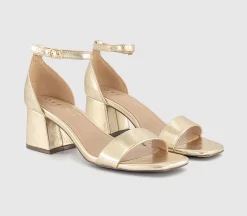 Makaya Two Part Block Heel Sandals