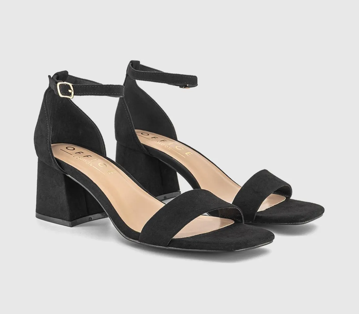 Makaya Two Part Block Heel Sandals