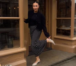 Marais Basket Weave Slingback Court Heels