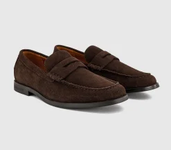 Marcel Round Toe Penny Loafers