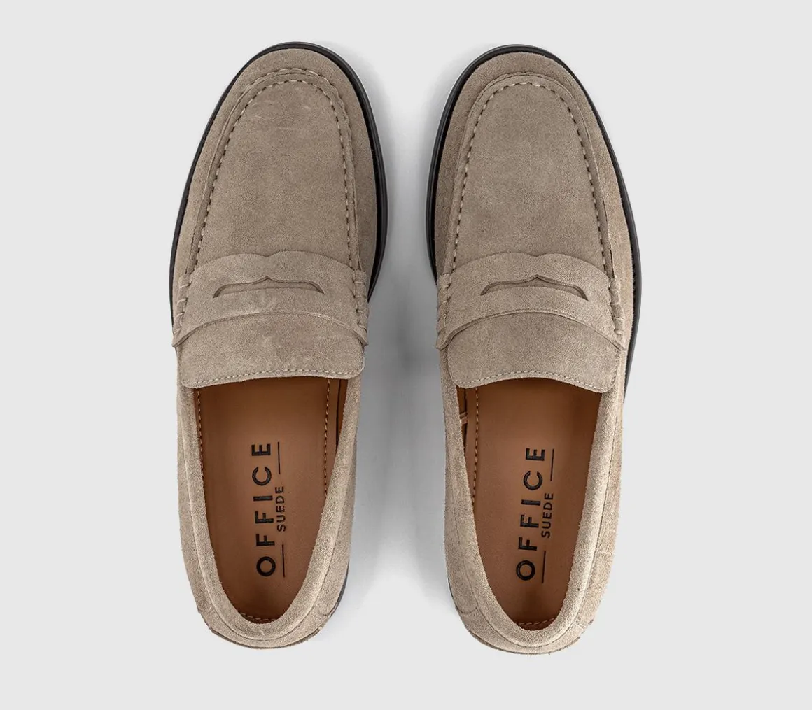 Marcel Round Toe Penny Loafers