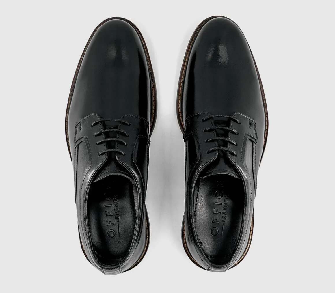 Marco Plain Toe Derby Shoes