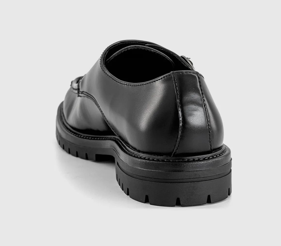 Marcus Chunky Monk Strap Shoes