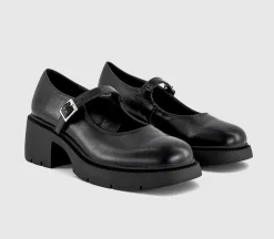 Margot Chunky Heeled Mary Jane Shoes