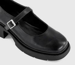 Margot Chunky Heeled Mary Jane Shoes