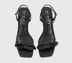 Mariah Bow Detail Heeled Sandals