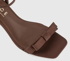 Mariah Bow Detail Heeled Sandals