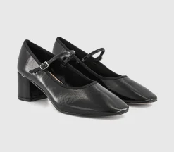 Marlowe One Strap Heeled Mary Janes