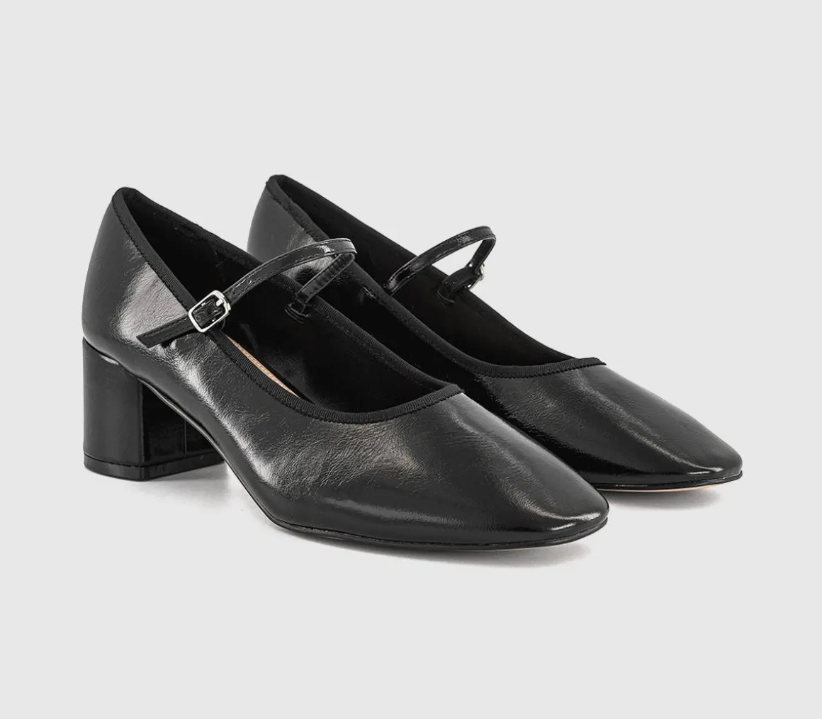 Marlowe One Strap Heeled Mary Janes