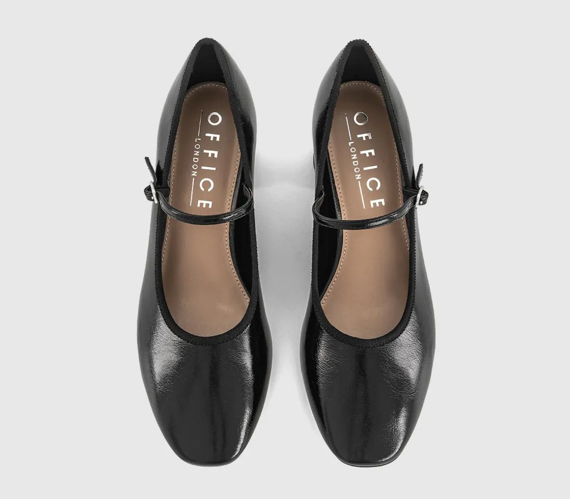 Marlowe One Strap Heeled Mary Janes