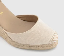 Marmalade Ankle Tie Espadrille Wedges