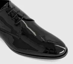 Marsden 3 Eye Patent Derby Shoes