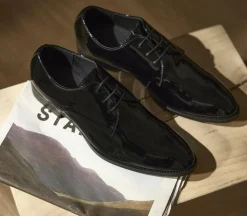 Marsden 3 Eye Patent Derby Shoes